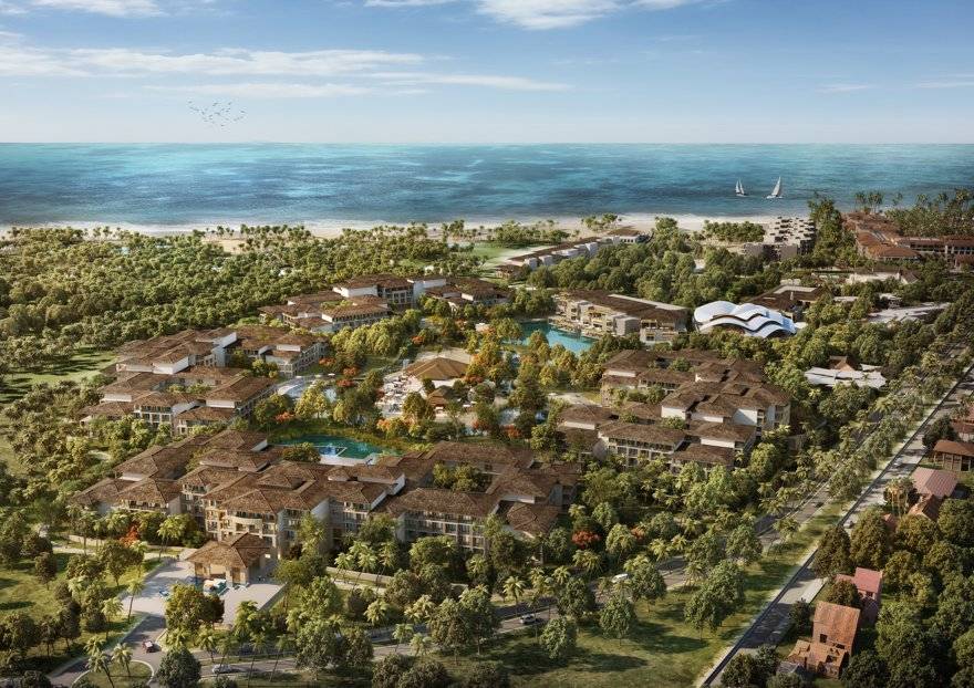 Vista aerea Lopesan Costa Bávaro