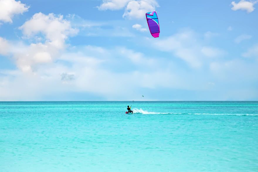 Kitesurfing in the Dominican Republic
