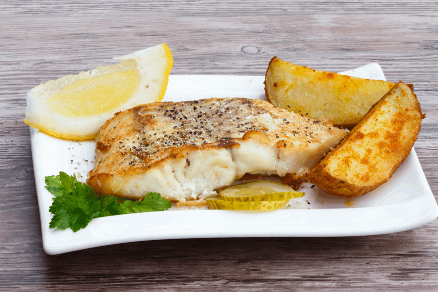 Fisch und Meeresfrüchte, typische Gerichte