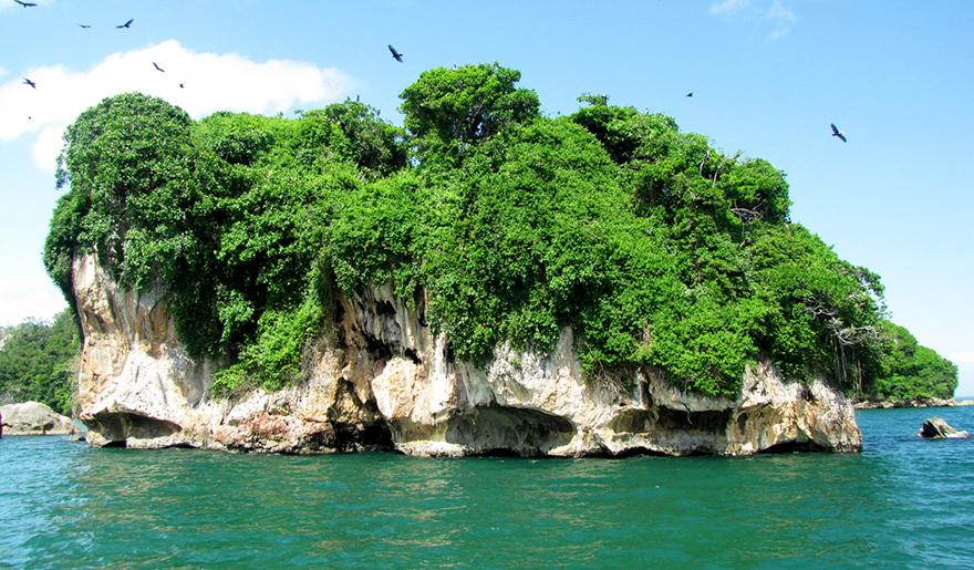 Parque Nacional de isla de Los Haitises en Samaná