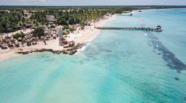 Playa del pueblo Bayahibe