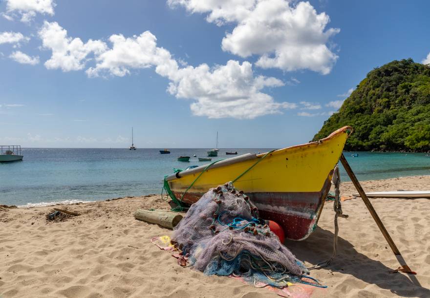 Boat on the beach