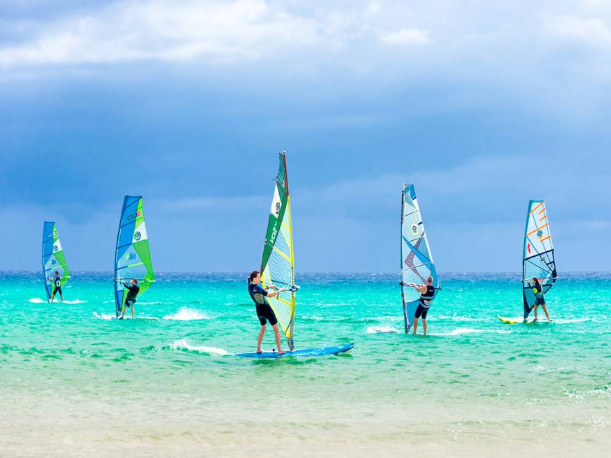 Windsurfing in the Dominican Republic 