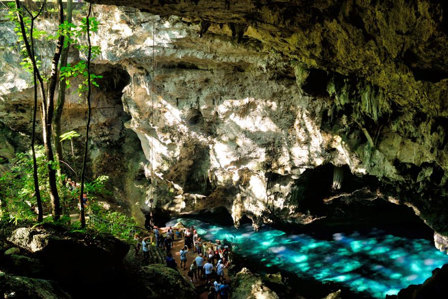 Le parc national Los Tres Ojos