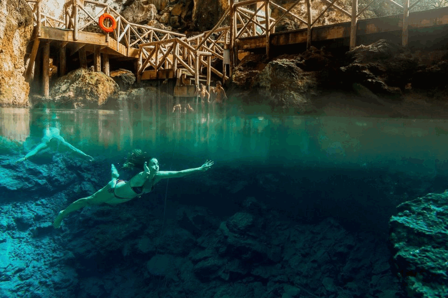 Diving in Scape Park