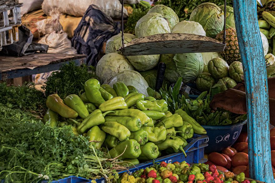 Gemüse, Gastronomie von La Vega