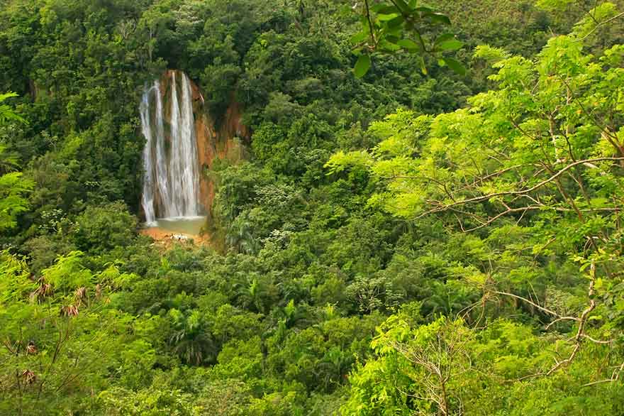 El Limon waterfall in Punta Cana El Limon waterfall in Punta Cana
