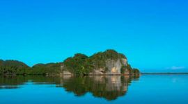 Hato Mayor seen from the sky paradise island