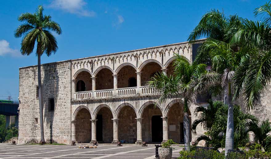 Alcazar de Colón, located in Santo Domingo, perfect for a tourist visit Alcazar de Colón, located in Santo Domingo, perfect for a tourist visit