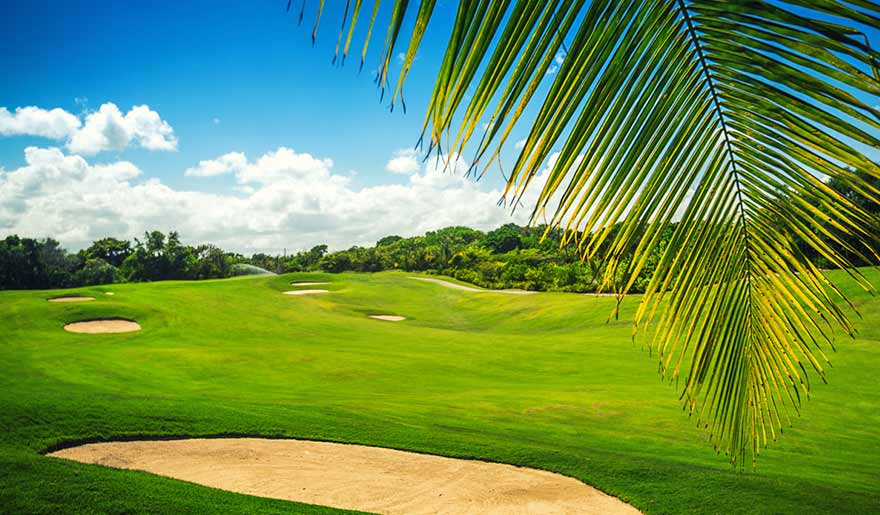 Grand parcours de golf à Bonao