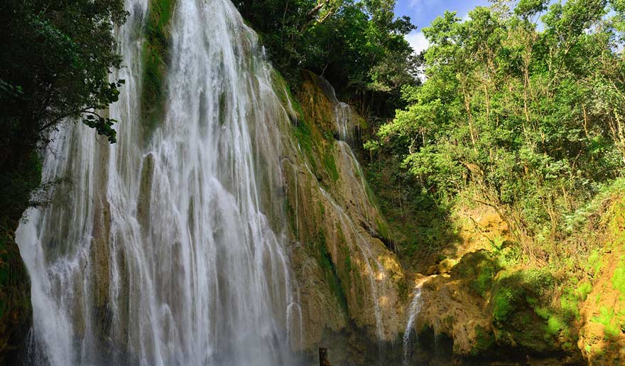 Cascade située à Salto del Limón à Las Terrenas