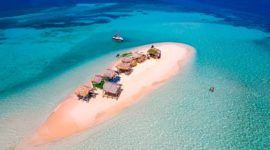 Cayo Arena vu d’en haut en République dominicaine