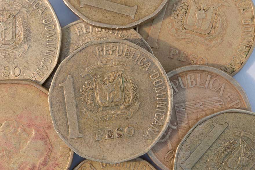 Pièces de pesos dominicains