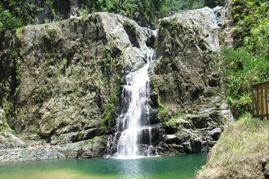 Salto Jimenoa waterfall in Jarabacoa, Dominican Republic Salto Jimenoa waterfall in Jarabacoa, Dominican Republic