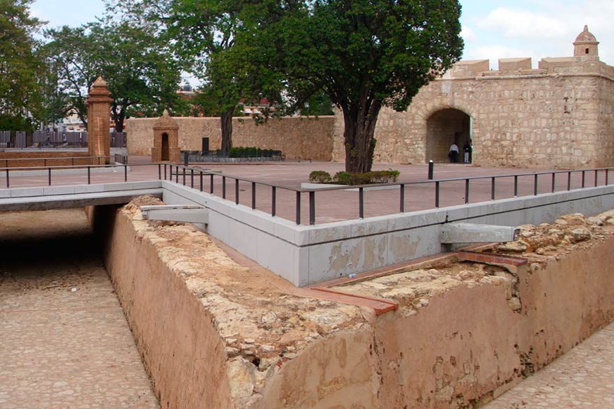 Fuerte-de-la-Concepción,-en-Ciudad-Colonial