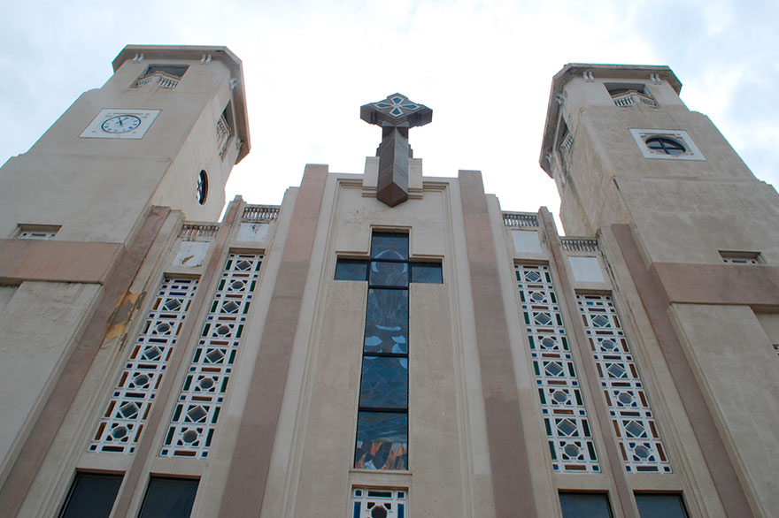 La cathédrale de Puerto Plata, en République dominicaine