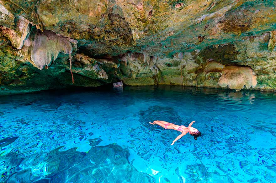 Excursiones al Cenote del Hoyo Azul en el Skape Park de Punta Cana - República Dominicana