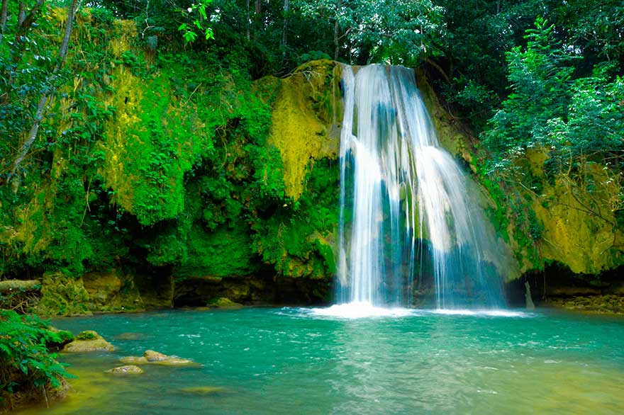 Aktivitäten in der Natur in Samaná: Wasserfall Salto del Limón