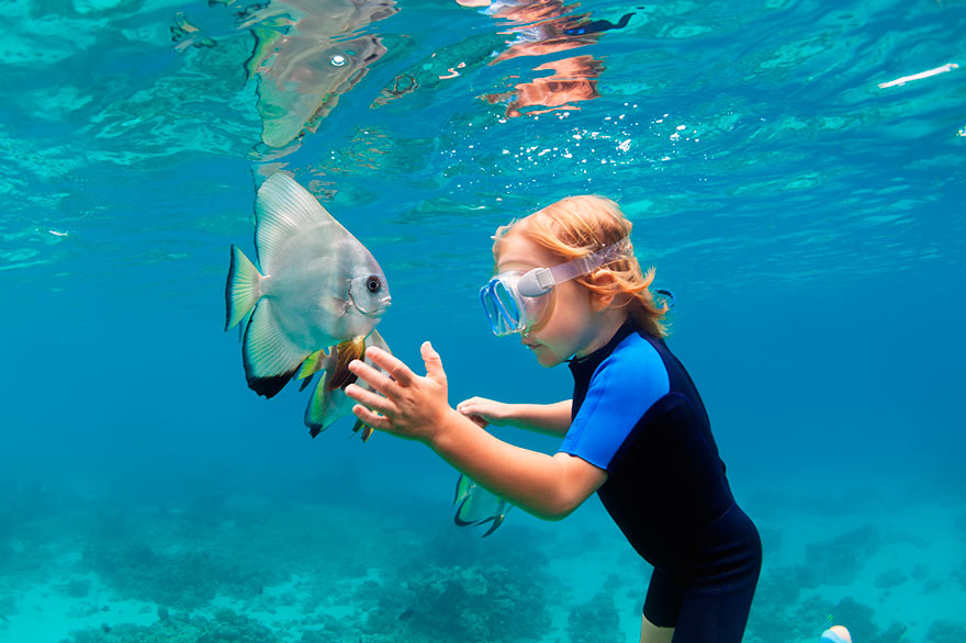  Snorkelling for the whole family in Punta Cana, Dominican Republic