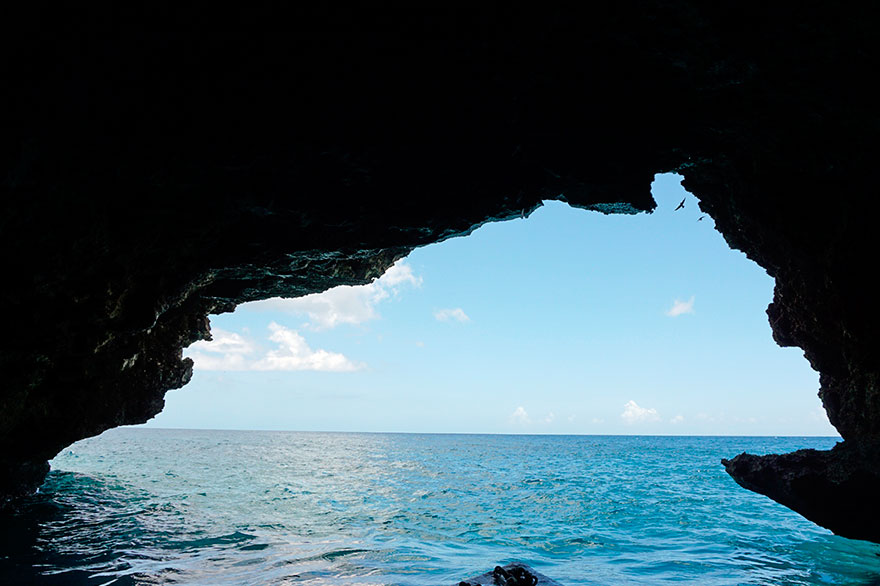 The Cave of the Swallows, in the Gri-Gri Lagoon, Dominican Republic